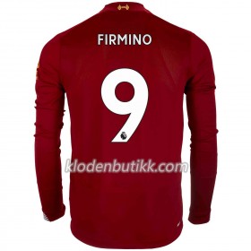 Liverpool Roberto Firmino 9 Hjemme Fotballdrakt 2019-2020 Langermet